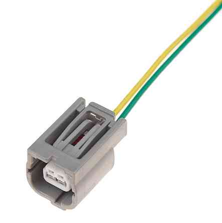 Разъем коннектор с проводом, 2-кон., Дат, Температуры, Подсветка, Птф (Противотуманки), Серый, Acura, Honda Киев