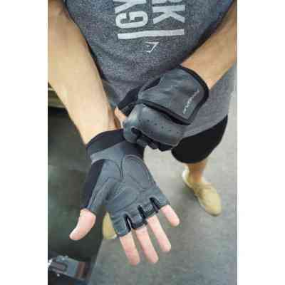 Перчатки для фитнеса PowerPlay 2229 Чорні L (PP_2229_L_Black) Винница