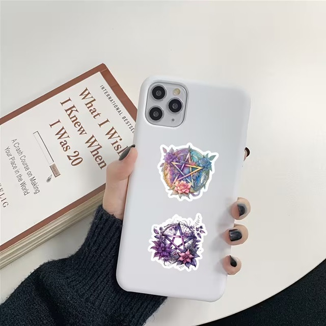 Набор наклеек Пентаграмма – 52 шт Киев - изображение 5