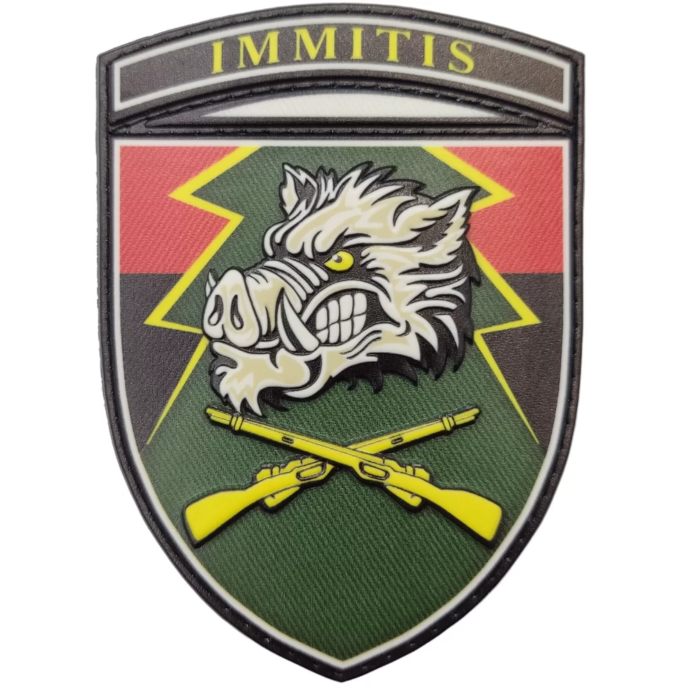 Патч / шеврон ЗСУ 71 окрема егерська бригада Immitis Запоріжжя - фото 1