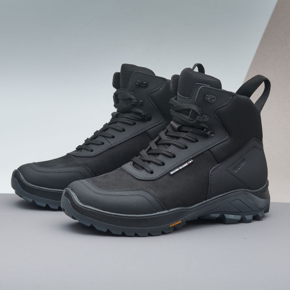 Ботигнки зимние (теплые). SILVER  244 -черные 43(28.5см) Харьков - изображение 2