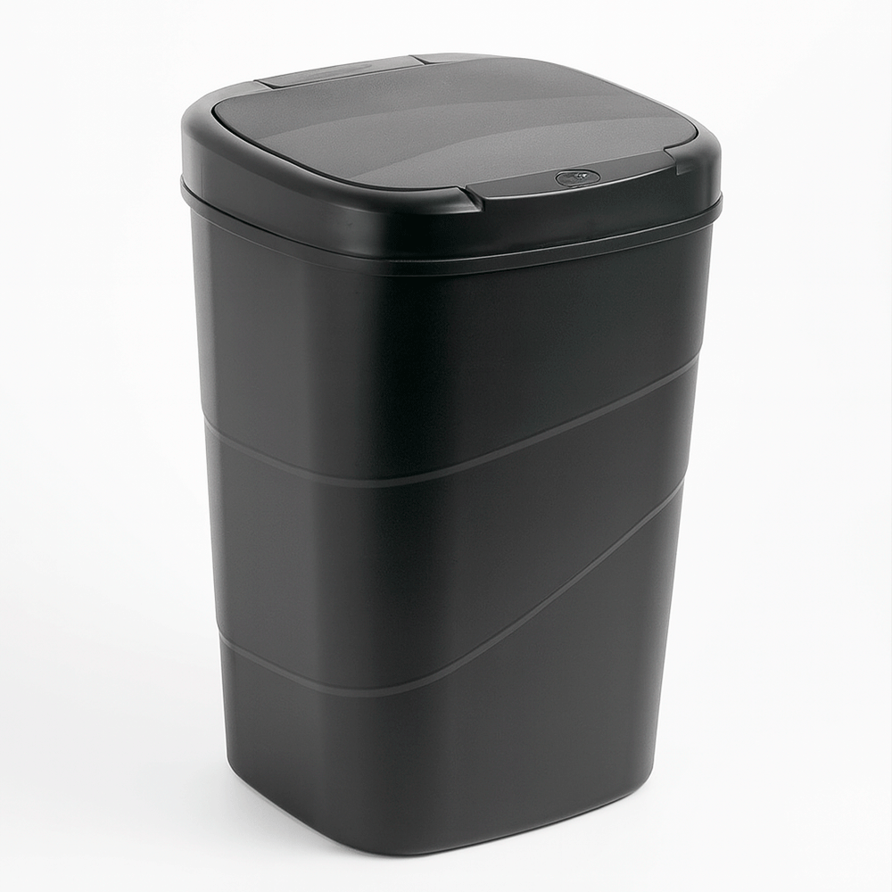 Сенсорное мусорное ведро на 13л,Черный SBR Киев - изображение 3
