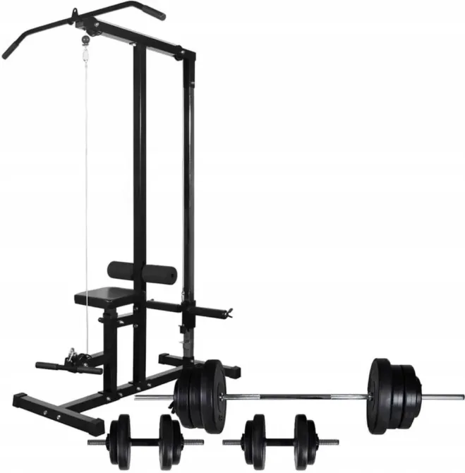 Тренажер Vidaxl 60,5Kg 275354 Czarny Київ - фото 1