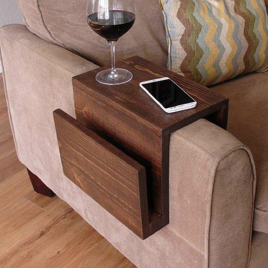 Столик на підлокітник "Амбато" капучино Миколаїв - фото 1