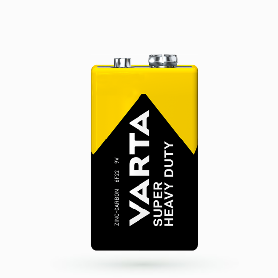 Батарейка сольова V9 (пл-1шт) VARTA Super Heavy Duty Житомир - изображение 1