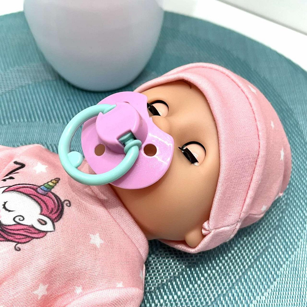 Пупс функціональний п'є-писає в комплекті горщик пляшечка соска підгузник 30 см з аксесуарами Вид 2 (YL2430L-S-DM-UA) Чернигов - изображение 6