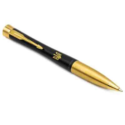 Ручка кулькова Parker URBAN 17 UKRAINE Muted Black GT BP Трезубец (30035_T001y) Вінниця