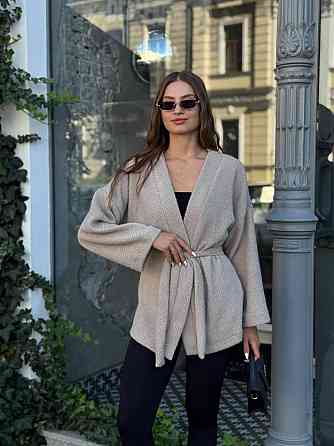 Жіночий теплий модний кардиган альпака Моко, 42/44 Одеса