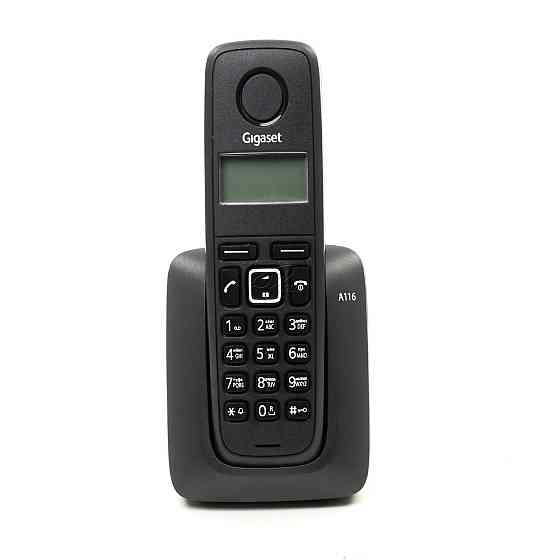 Радіотелефон DECT Gigaset A116 Black Чорний Харків