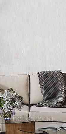 Шпалери вінілові на флізеліні Pera метрові під штукатурку структурні м'ятні бархати Київ