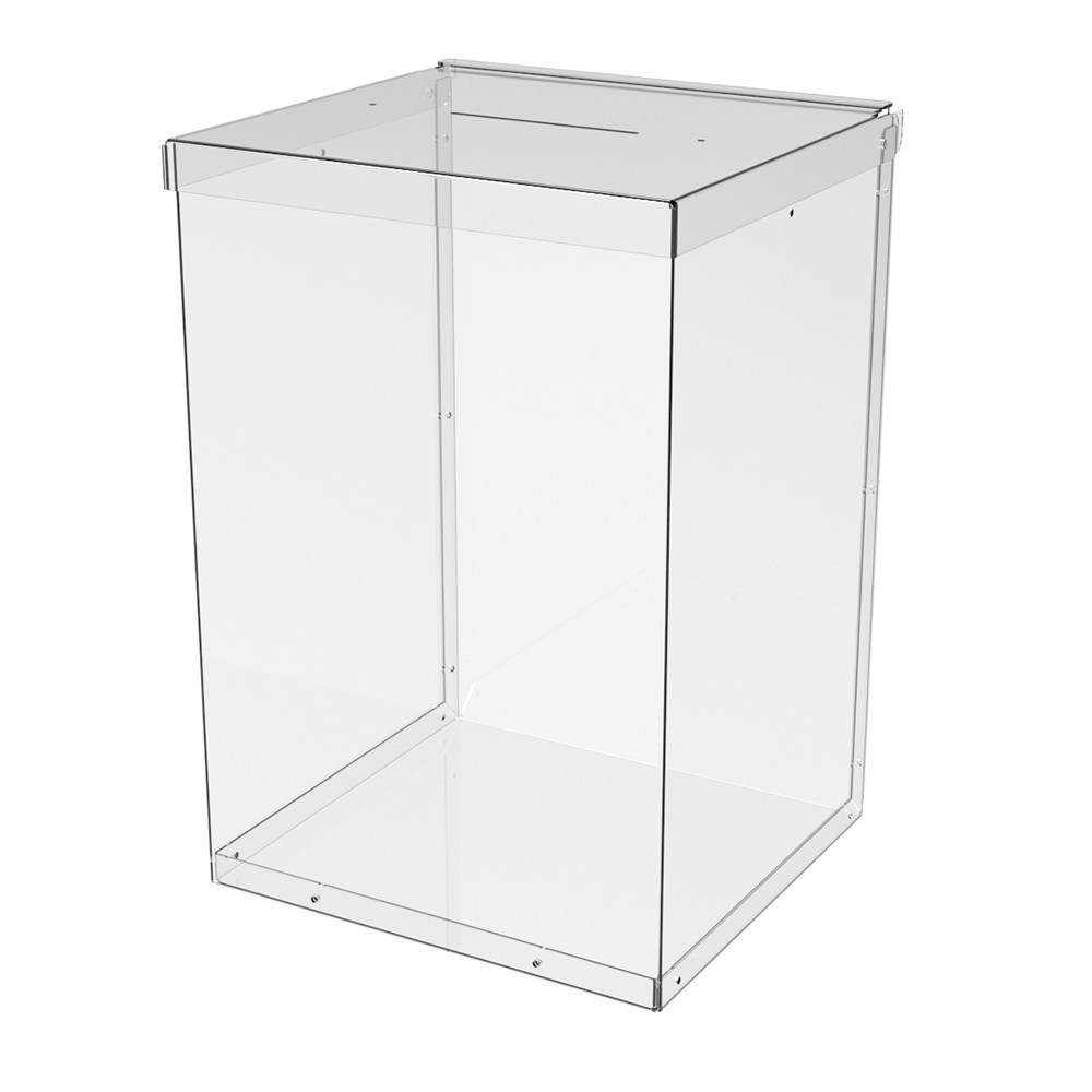 Ящик EKOSTAR без замка для пожертвований и сбора денег 220x200x320. Объем 14 литров Киев - изображение 2