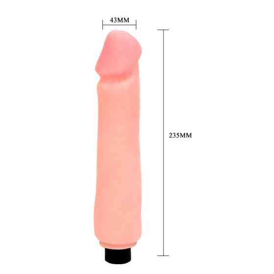 Вібратор BAILE Flexible Вібратор Real Penis Sex Aura Київ