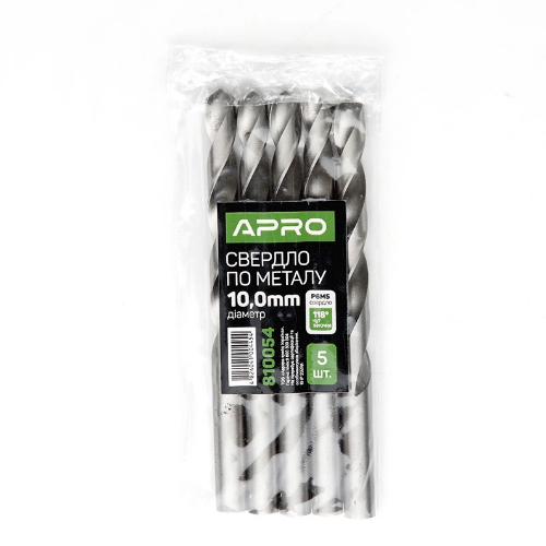 Свердло по металу d10мм P6M5 СИЛА Житомир