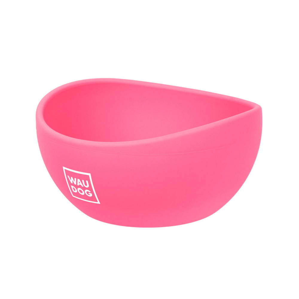 Миска WAUDOG Silicone, 250 мл розовый Киев - изображение 3