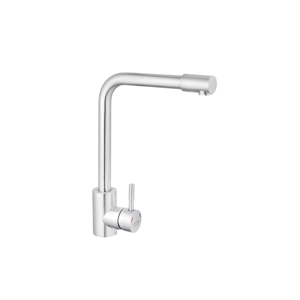 Змішувач для кухні Kroner KRP Edelstahl Klassisch - ESG034 сатин Київ - фото 1