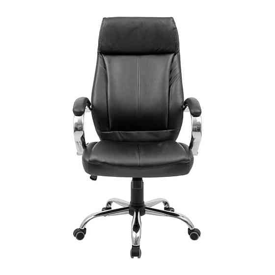 Офисное Кресло Руководителя MontrealDesign М1 Tilt Хром Черный Киев