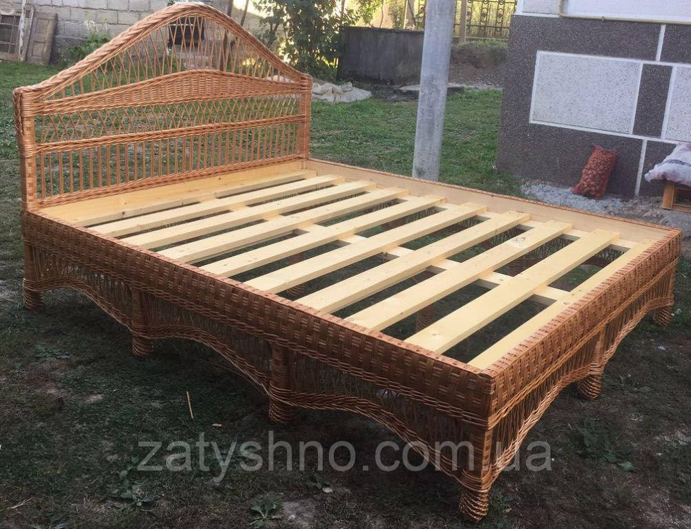 Кровать плетеная из лозы Киев - изображение 5