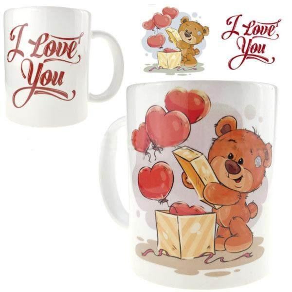 Чашка для чаю Ведмедик з кульками Київ - фото 1