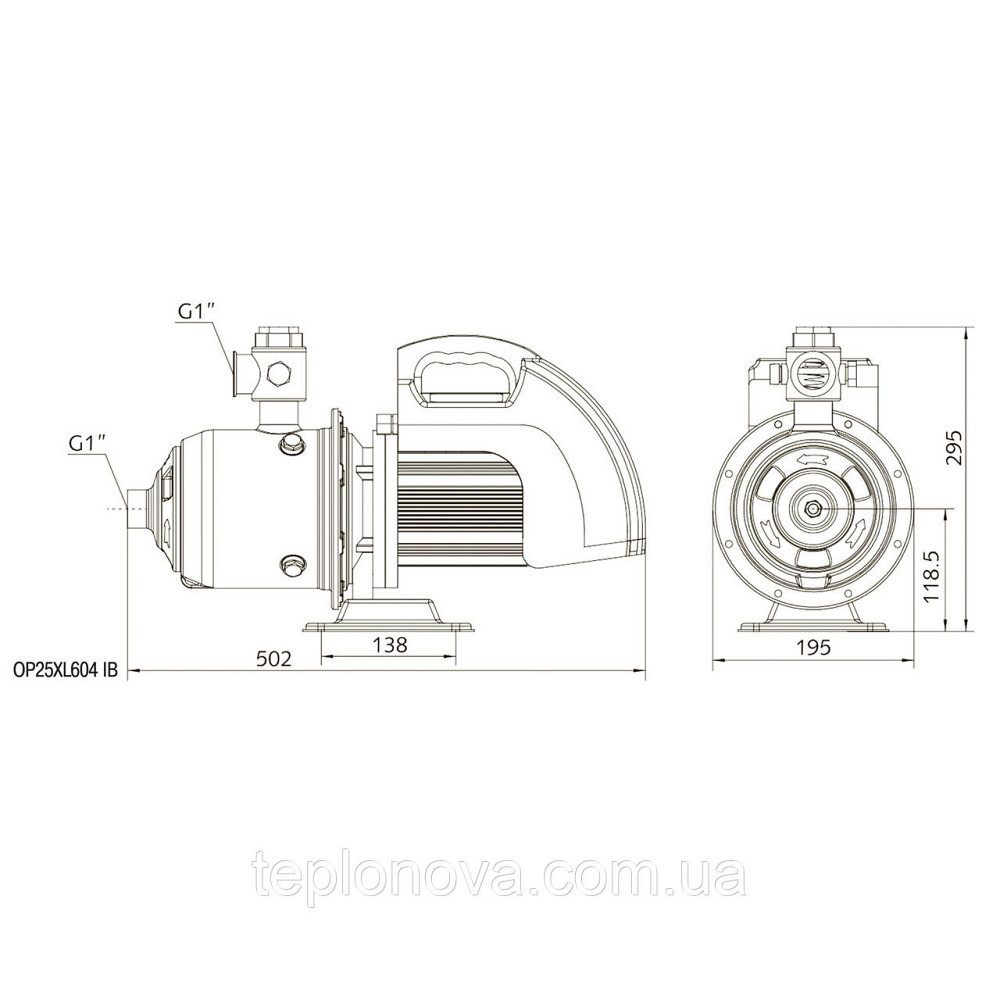 Насосная станция Optima PRIME OP25XL604 IB с интеллектуальным частотным преобразователем + бак 5л Черновцы - изображение 8