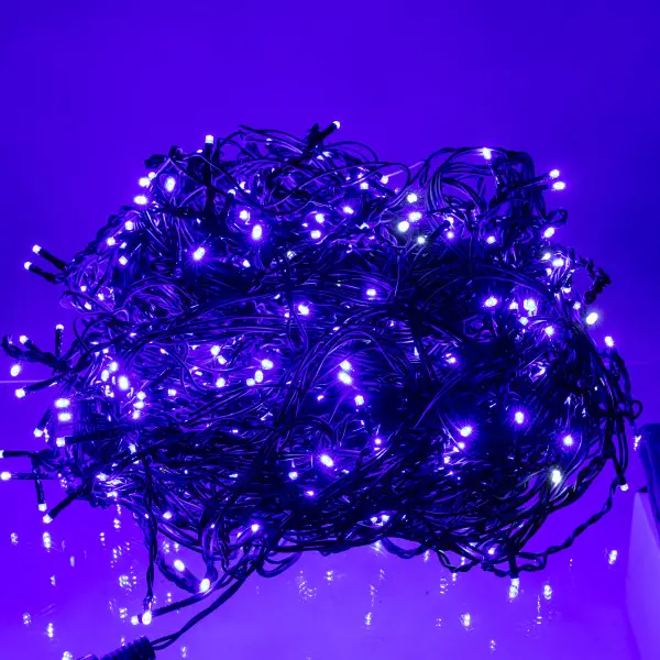 Garlando Вулична гірлянда Бахрома 50 м 840 LED чорний провід Синій 50MBBL Коломыя - изображение 2