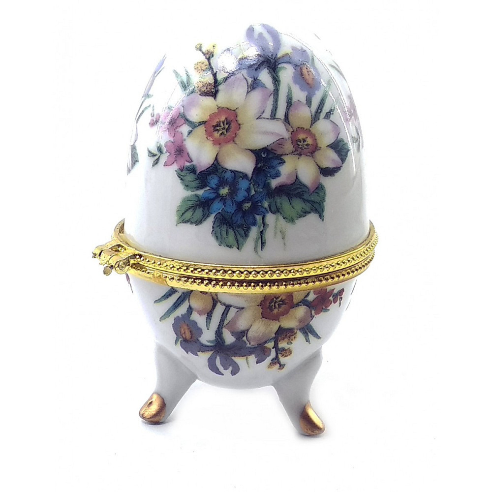 Скринька яйце Квіти Київ - фото 1