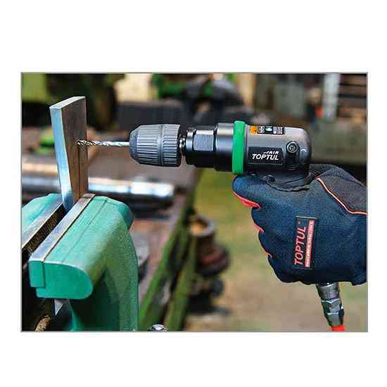 Пневмодрель реверсивна 3/8" (2000об/хв; самозажимних патрон) TOPTUL KAQA1220 Чернігів