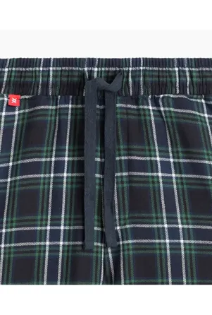 Чоловіча піжама (довгі штани, довгий рукав) 100% Бавовна Atlantic NMP-375 L Київ