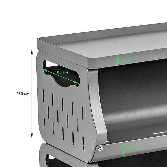 Стелаж універсальний для зберігання п'ятиярусний 60х30х123см SW-00002261 Київ