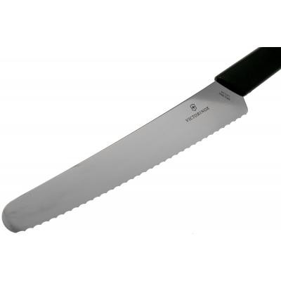 Кухонный нож Victorinox SwissModern Bread and Pastry Knife 22 см Black (6.9073.22WB) Винница - изображение 12
