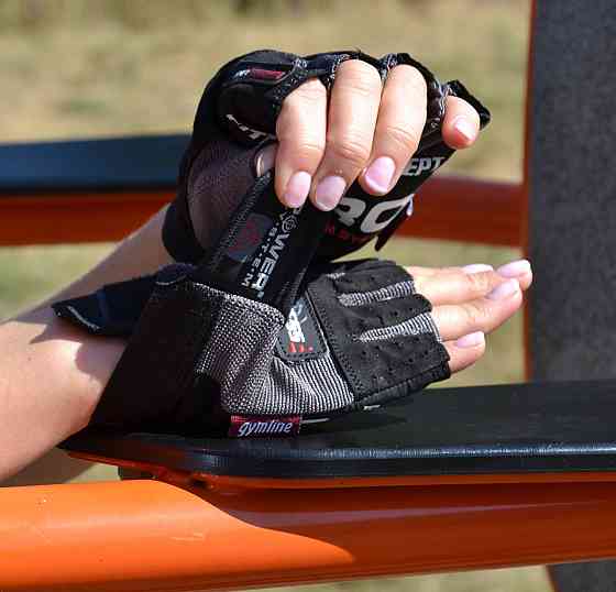 Рукавички для фітнесу Power System PS-2300 Fitness Grey/Black L Киев