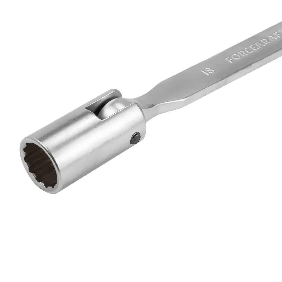 Набір ключів торцевих з шарніром 6пр. (8х9-18х19) FORCEKRAFT FK-5074K Одесса - изображение 3