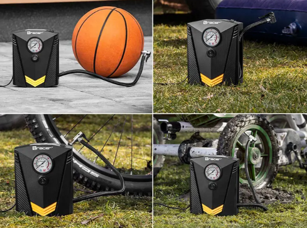 Портативный насос CZK‑3634 12В для шин и надувных изделий Киев - изображение 2