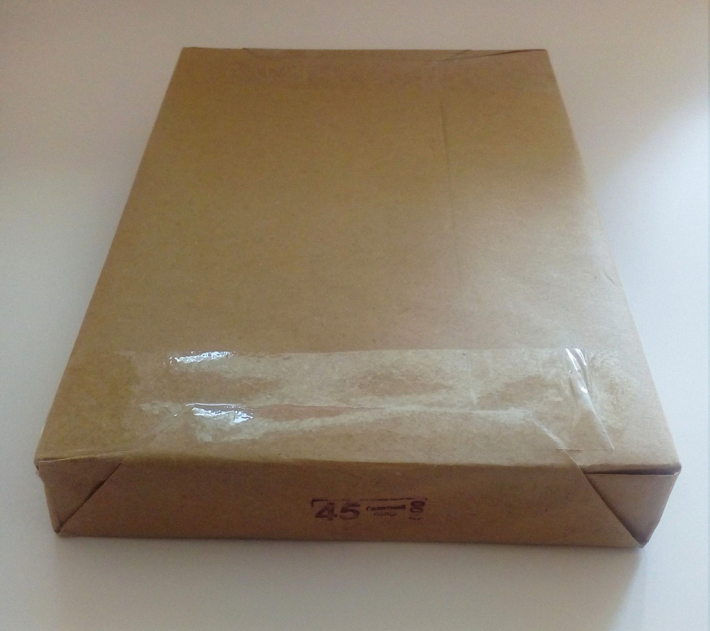 Бумага газетка плотность 45 г/м2 формат А-4, 500 листов Павлоград - изображение 2