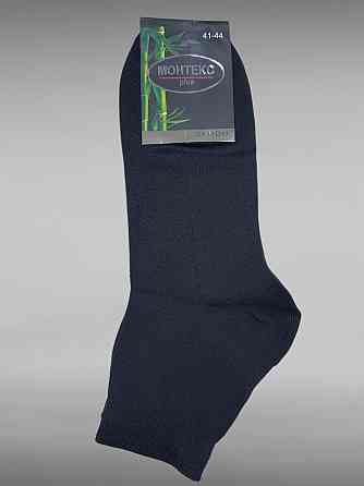 Шкарпетки чоловічі Монтекс pluse Bambu. Набір (6 шт. в пакованні) Чорні. Розмір 41-44 Київ