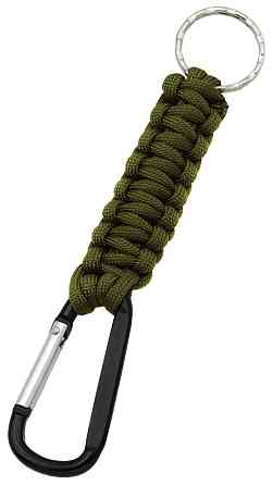 Брелок - Карабин для ключей зеленый 293 Днепр