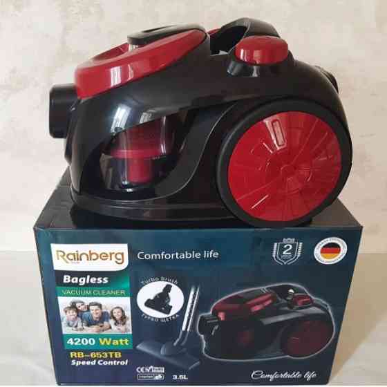 Пылесос без мешка контейнерного типа Rainberg, Мощный безмешковый пылесос с контейнером для пыли BI-11 Ивано-Франковск