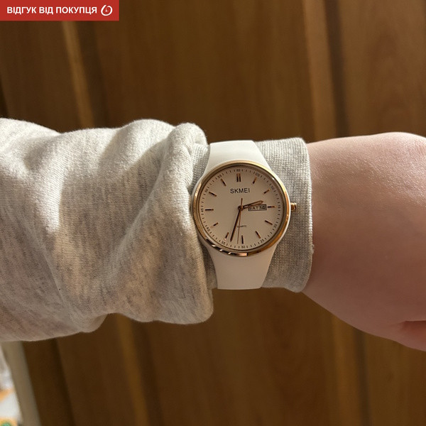 Годинник жіночий наручний Skmei Vivo White Вінниця - фото 17
