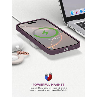 Чехол для мобильного телефона Armorstandart ICON2 MagSafe Apple iPhone 16 Pro Plum (ARM81317) Винница - изображение 2
