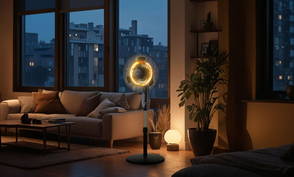 Вентилятор 2 в 1 с функцией обогрева F740 Tuya WiFi Smart X-LINE Киев - изображение 9