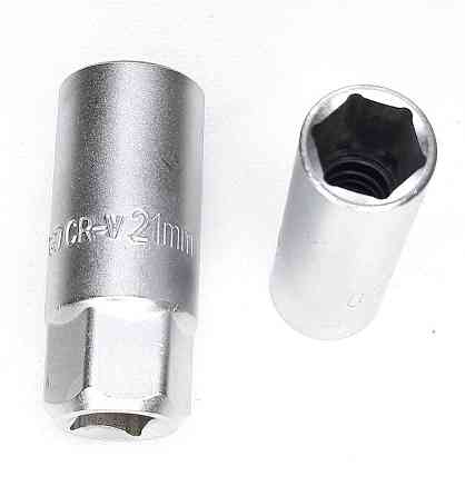 Головка свічкова з гумовим кільцем 21мм 1/2" Ultra 6085212 Винница