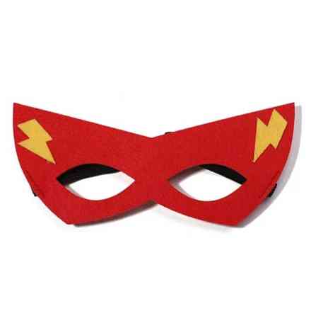 Маска дитяча маскарадна Блискавка one size червоний Київ