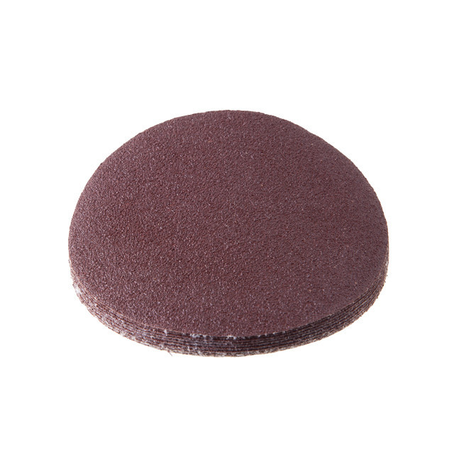 Круг наждаковий на липучці 125 мм, папір клас E, щільність 220 г/м², К80, 10 од. INTERTOOL BT-0558 Київ - фото 2