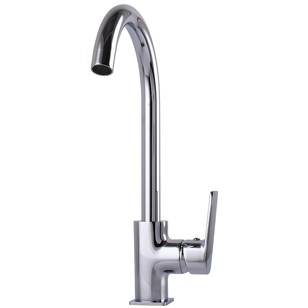 Змішувач для кухні Globus Lux BONN GLB-0203S боковий латунь на гайці Луцк - изображение 5