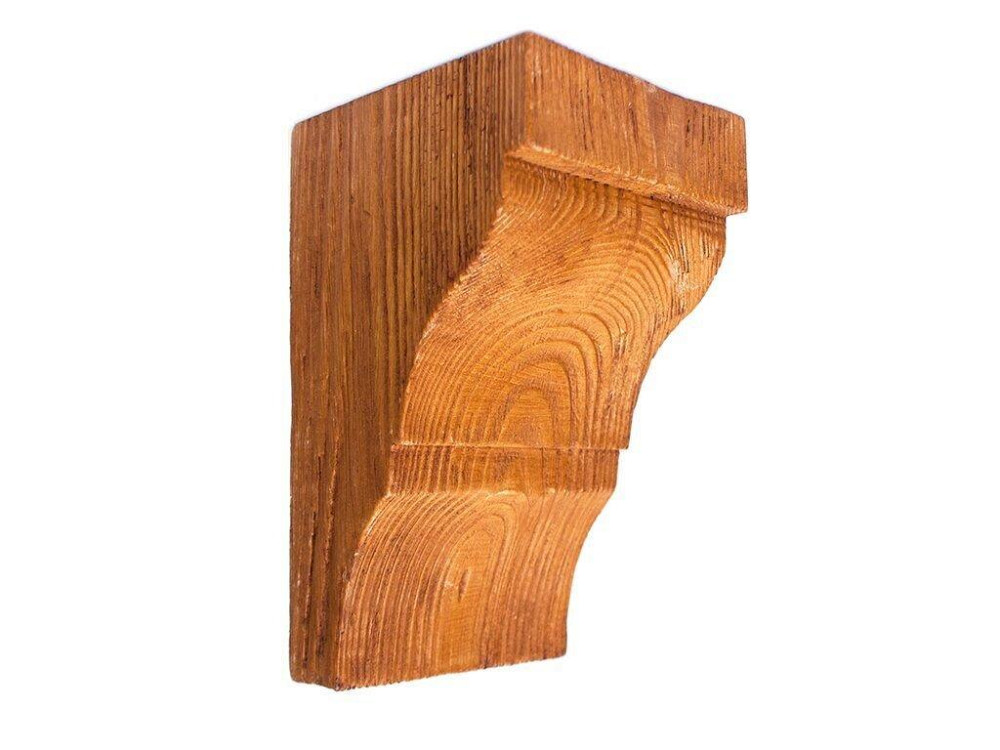 Консоль балки поліуретанова DECOWOOD модерн ED 036 classic дуб світлий 12х12 Дніпро - фото 1