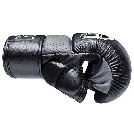 Рукавиці для ММА Phantom RIOT Black L/XL (капа в подарунок) Каменское