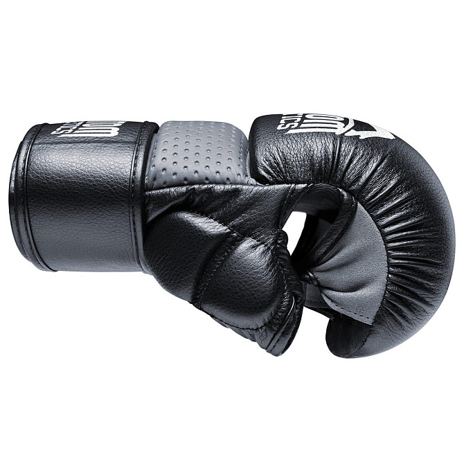 Рукавиці для ММА Phantom RIOT Black L/XL (капа в подарунок) Каменское - изображение 4