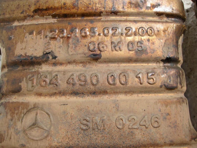 Mercedes-Benz  A1644905301 Глушник середня частина GL X164 Одесса - изображение 3