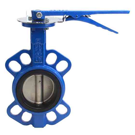 Flora Затвор межфланцевый «баттерфляй» 3'' корпус чугун (GGG50) диск нерж ( ) EPDM PN16 FLORA ( Коломия