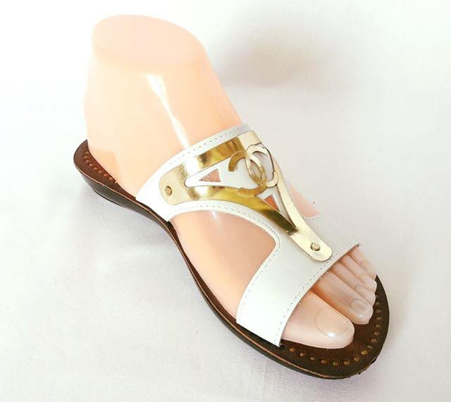 Женские Тапочки Шлёпанцы Сланцы Белые (размеры: 38) Днепр - изображение 5