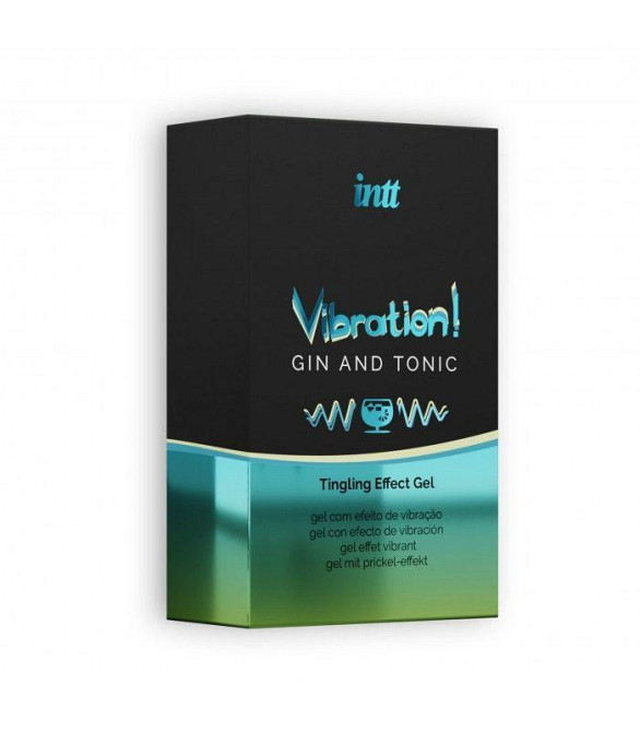 Рідкий вібратор Intt Vibration Gin Tonic (15 мл) Sex Aura Київ - фото 3